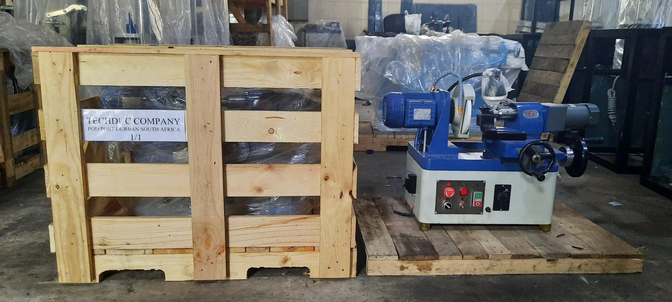 OUR VALVE GRINDER MACHINE VGA-1 HAS ARRIVED SOUTH AFRICA